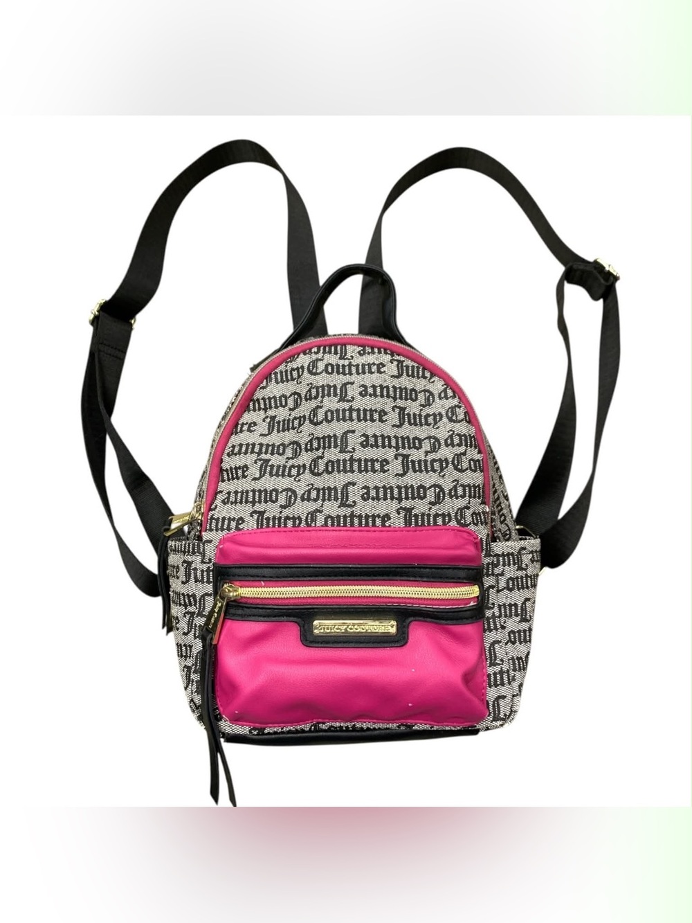 Juicy Couture Pink Logo Mini Backpack